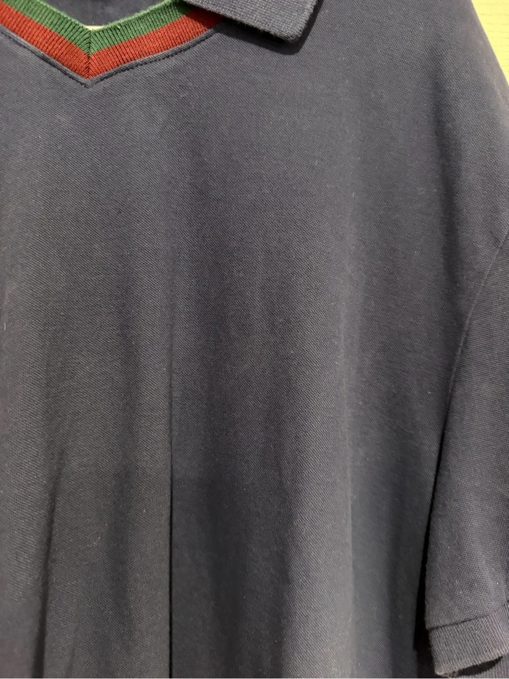 Ralph Lauren Navy Polo with Contrast Trim